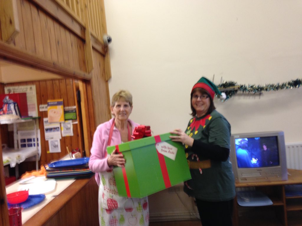 ASDA donated soup to st Pauls church to keep the soup kitchen open during Christmas #becauseitschristmas