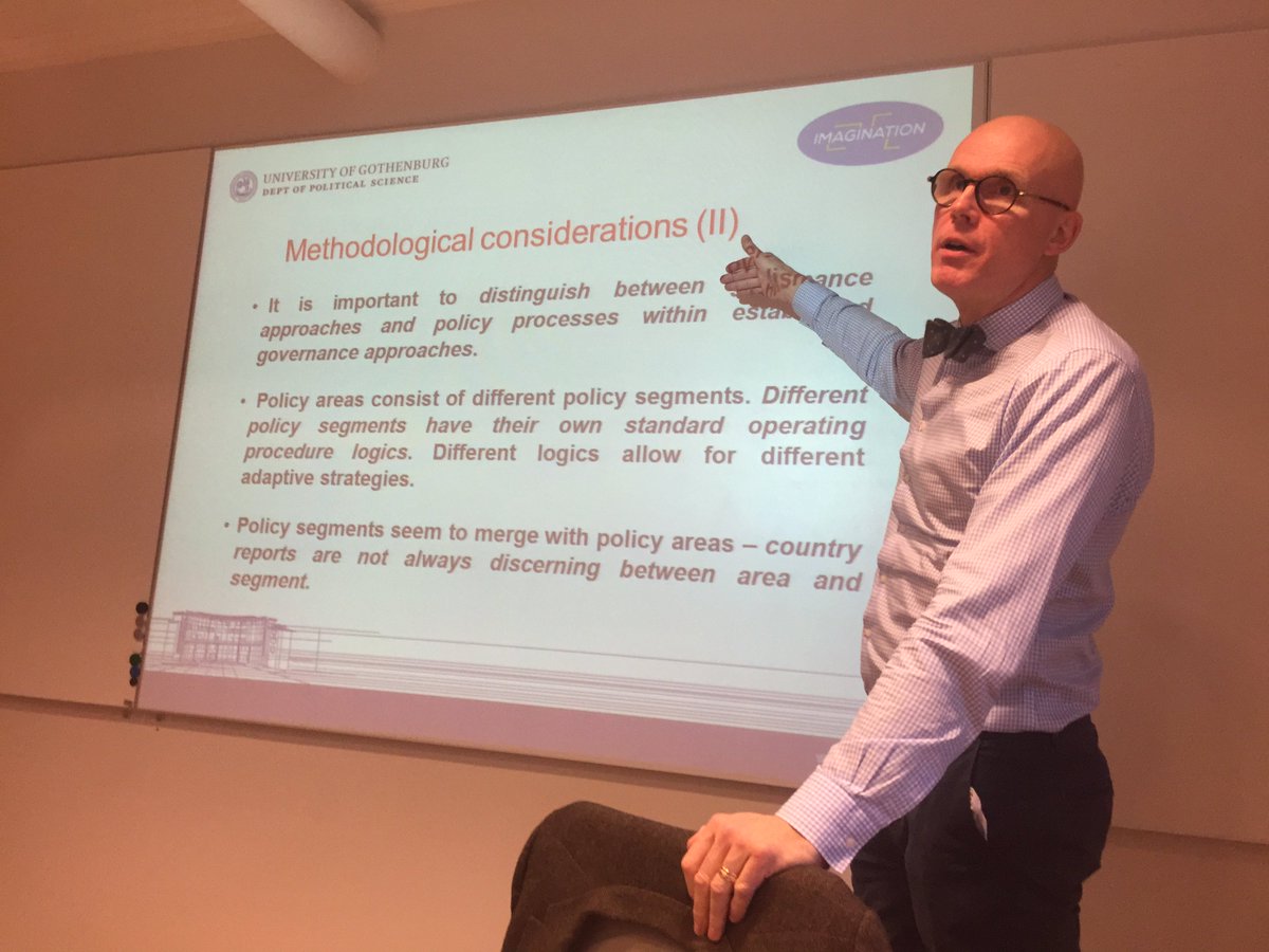 IMAGINATION_EU's tweet photo. @JonasHinnfors observing a lack of vertical (EU-national-local) relations in the governance of intra-EU mobility https://t.co/9HDRwcjy1o