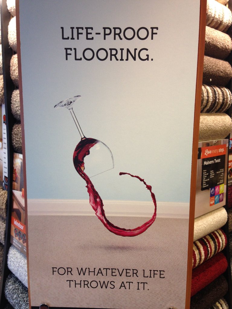All our life-proof carpets come with a Stain Protection guarantee for life. #interiordesign