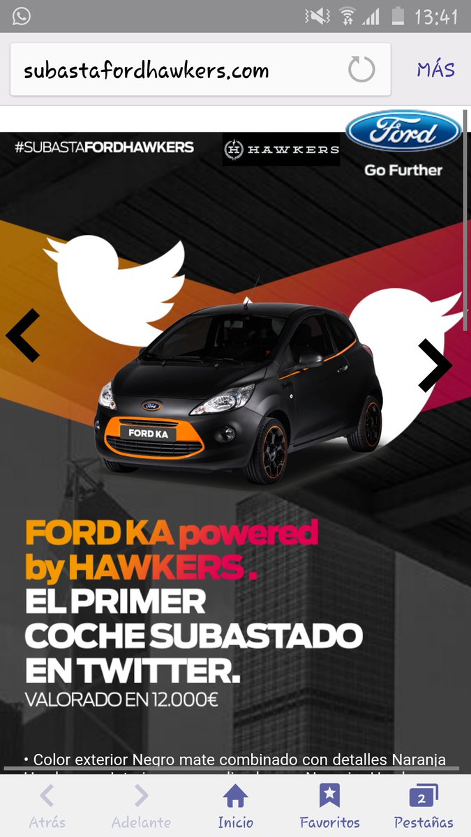 RaquelLP06's tweet image. #SubastaFordHawkers