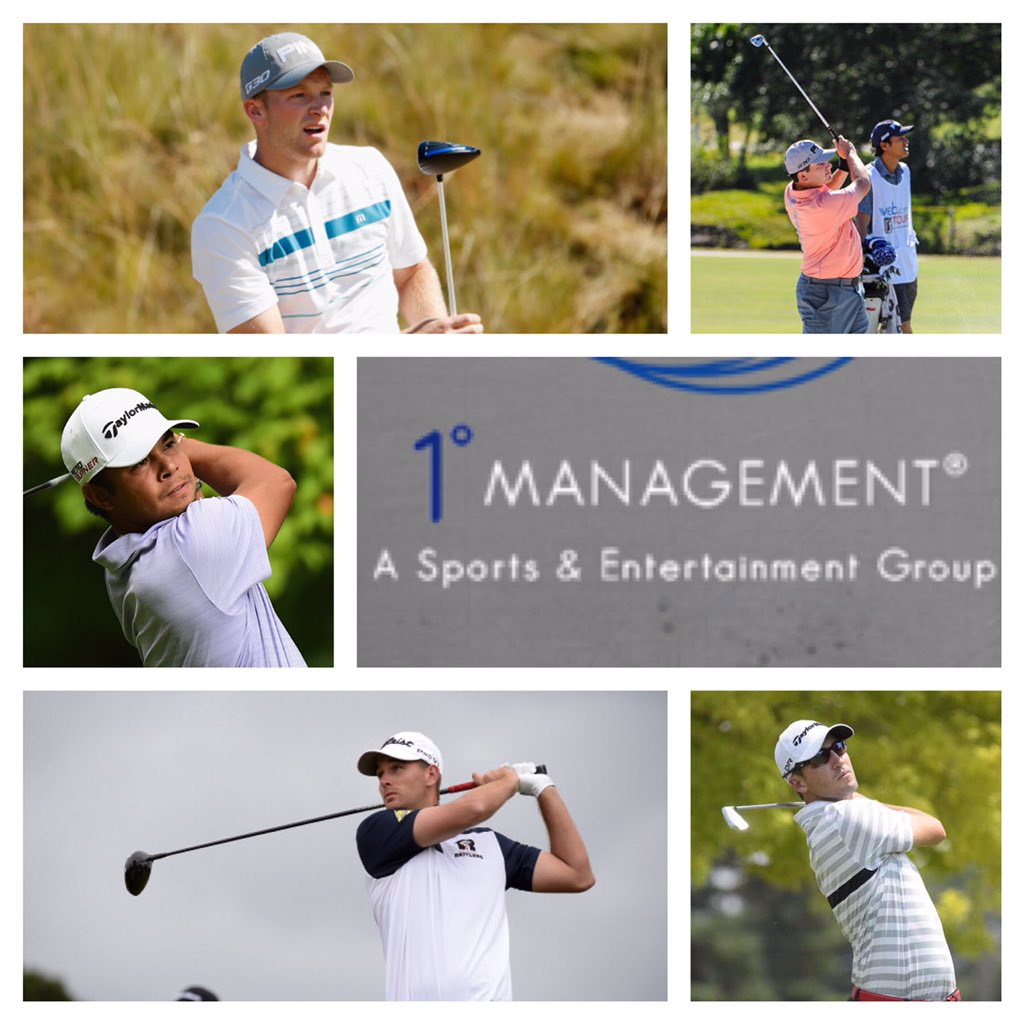 1DegreeMgmt's tweet photo. Good luck @WebDotComTour #QSchool #Finals @4Brian_Cam @J_Millard @LosDawgJr @tjvogel23 @chrisbakergolf https://t.co/IoXT6dsYfy