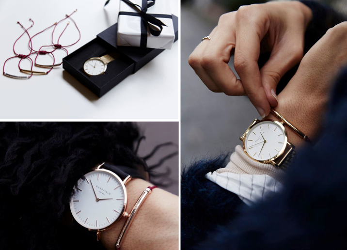 De hele maand december krijg je bij aankoop van een Rosefield horloge een elegante armband cadeau!