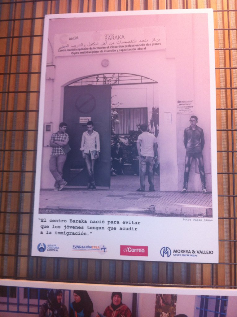 Fantastica exposicion  ‘<a href="/BarakaNador/">Proyecto Baraka</a>. La Universidad en la frontera’ <a href="/LoyolaCultura/">Loyola Cultura - Loyola Life</a> <a href="/FundacionETEA/">Fundación ETEA</a> <a href="/LoyolaSED/">Loyola SED</a>