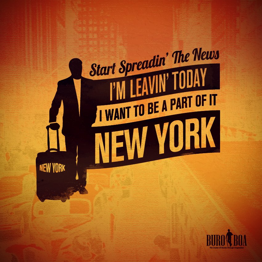 BoaMulder's tweet photo. Design by Boa Mulder on #FrankSinatra NewYork song. #NewYork #Sinatra #graphicdesign #brooklyn #manhattan #madmen https://t.co/th09Kf22qF