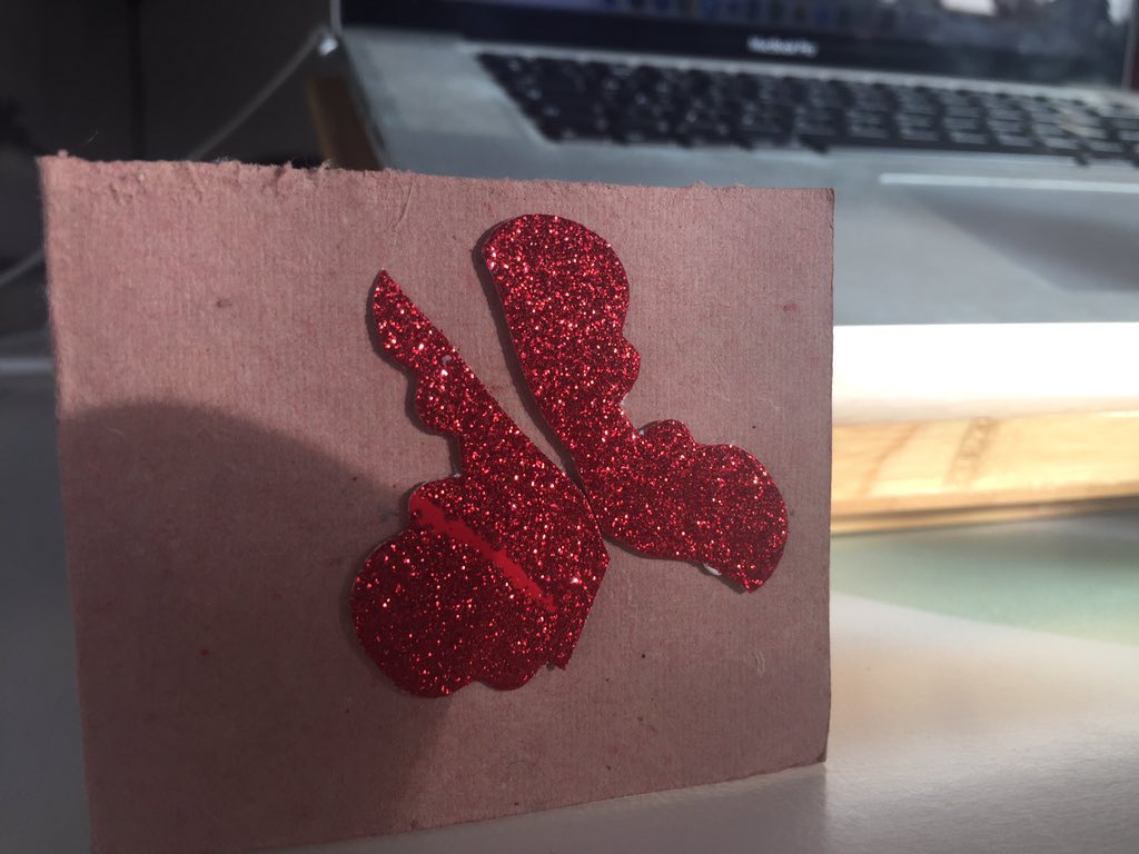 The cutest Christmas card from <a href="/MyYogaBody/">My Yoga Body</a> to put a pep in my step for the day