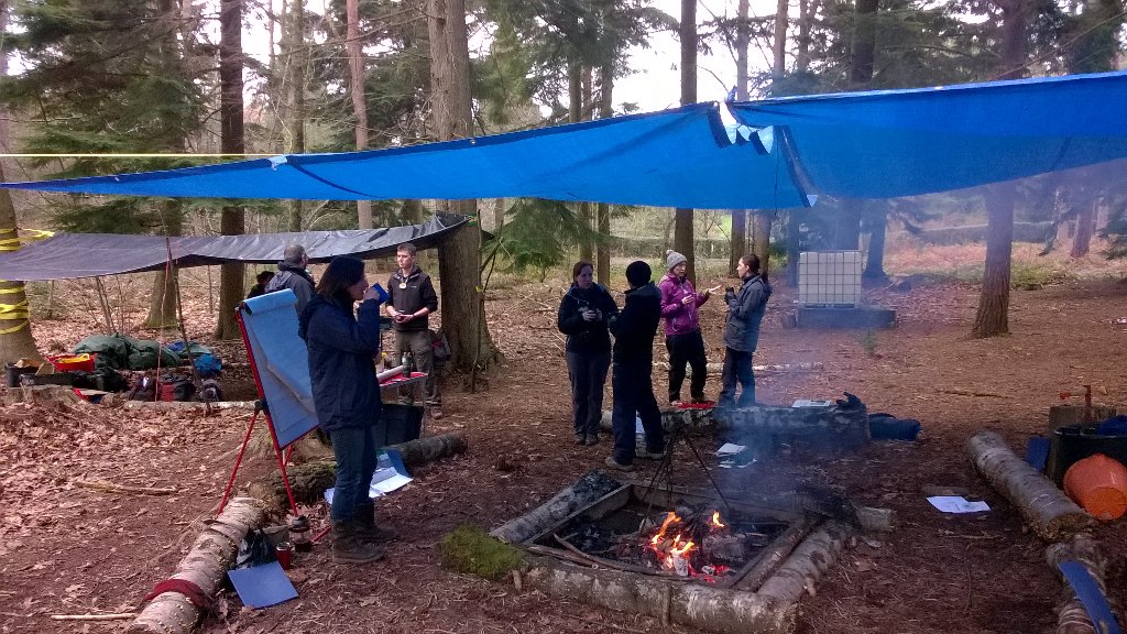 KHWCP's tweet photo. Lunch at our first ever #khwp Forest School training session! #forestschool https://t.co/qVjC1xjo7i