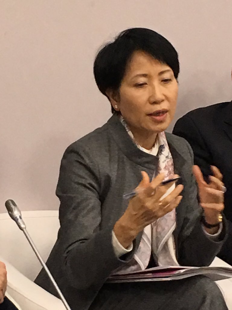 theGEF's tweet photo. .@IUCN investing in nature debate #GEFCEO we need to look at commodities supply chain and address weakest links https://t.co/1rAKopblFm