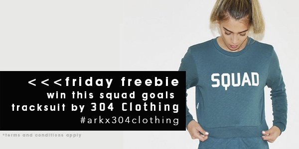arkcouk's tweet photo. Win the ultimate #squadgoals tracksuit > follow @arkcouk + @304clothing +RT to enter  👇ends 14/12/15 #fridayfreebie https://t.co/YcAxcvRFBF