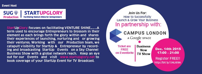 startupglorytv's tweet photo. Be part of the most awaited event for startups!  Register for FREE!! https://t.co/HVDNwmF32K #startup #london https://t.co/REtNkMypF1