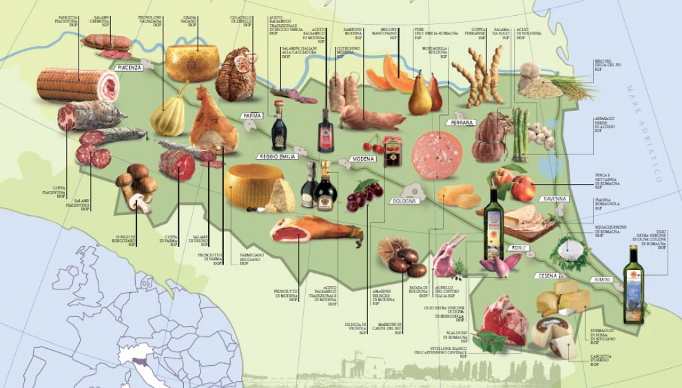 BolognaWelcome's tweet photo. Sicuri di conoscere tutti i prodotti Dop/Igp dell'Emilia Romagna? Qui un piccolo promemoria: https://t.co/LDw7HoTfXw https://t.co/Ut4RrFHqW1