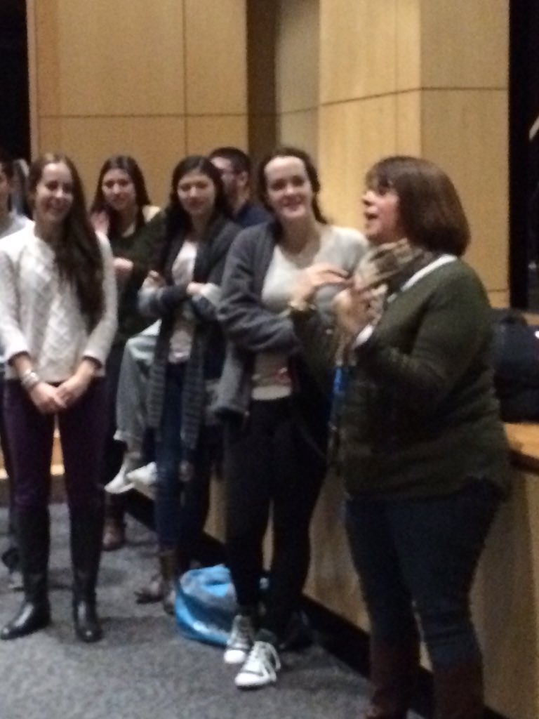 Kstcoeur's tweet photo. Make-a-Wish thanking Ms. Shiels #clockerpride #GKTW #superadvisor https://t.co/yWmzB6TQ9I