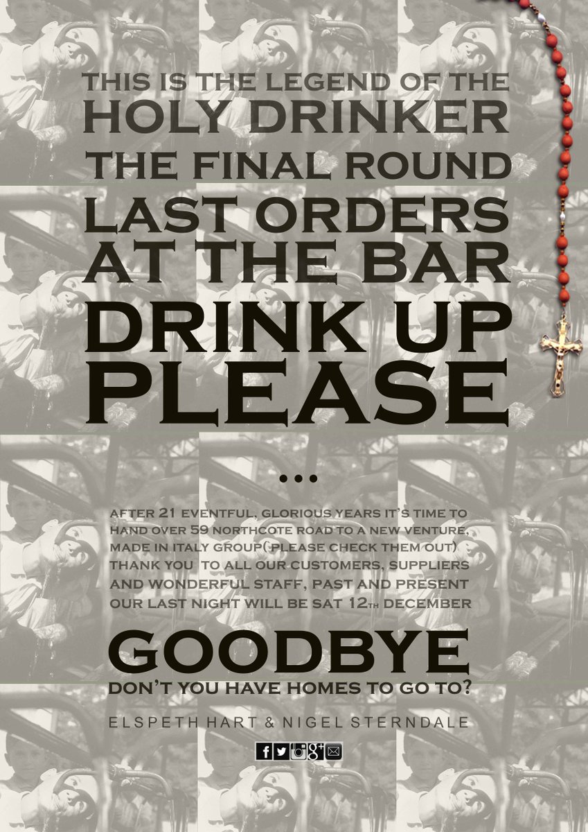 LAST ORDERS AT THE BAR Sat 12 Dec...<a href="/LoveBattersea1/">Love Battersea 🇺🇦</a> <a href="/northcote_rd/">Northcote Rd</a>