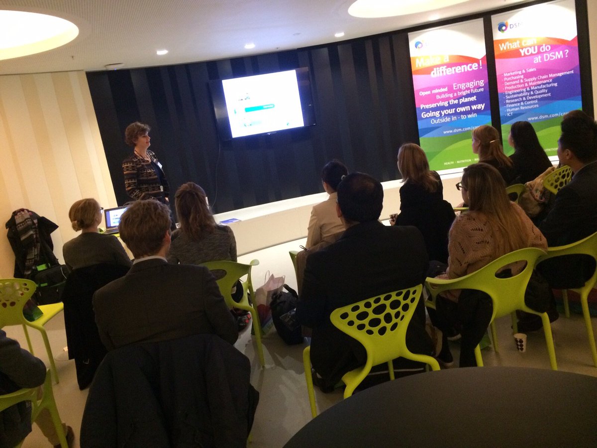 dsmfirmenich's tweet photo. New &amp; old @DSM technology was discussed during our #career #inhouseday this week! https://t.co/zzaRQQnRHp