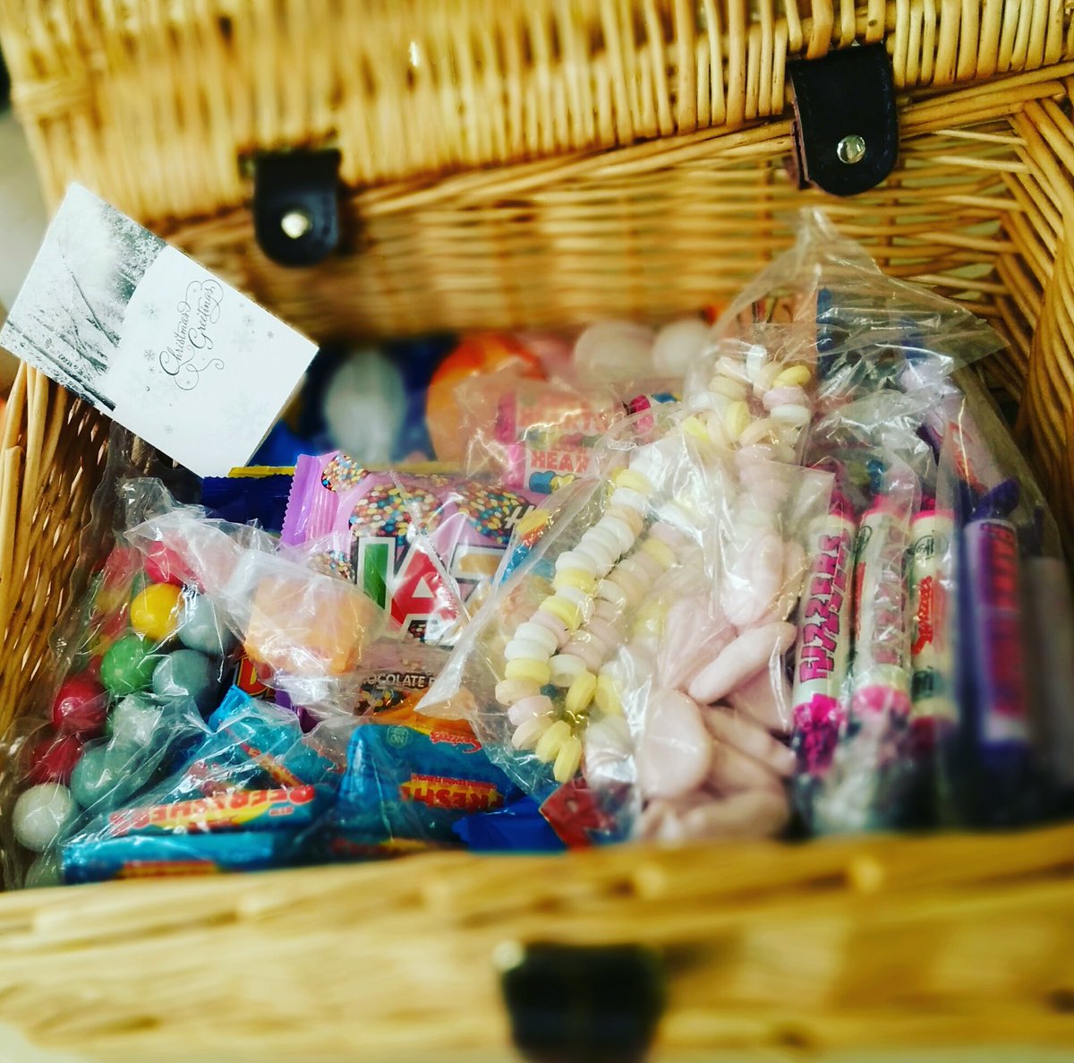Emily__Do's tweet photo. Thanks @AffWin for the hamper! We will be on a sugar high for the rest of the afternoon. #affiliatewindow #affiliate https://t.co/ACy9dqrjip