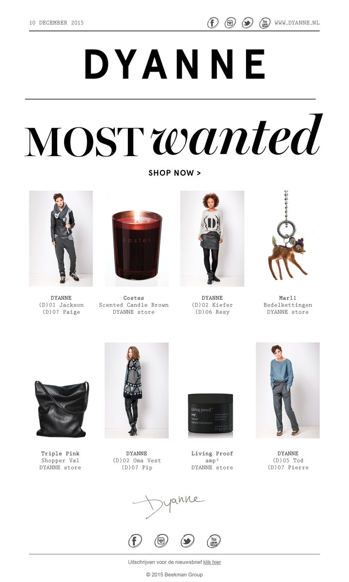 dyanne_beekman's tweet photo. M O S T   W A N T E D  ♡  Shop the most wanted #DYANNE items online at DYANNE.NL or visit #DYANNEstore! #Hilversum https://t.co/piAx5uC1wJ