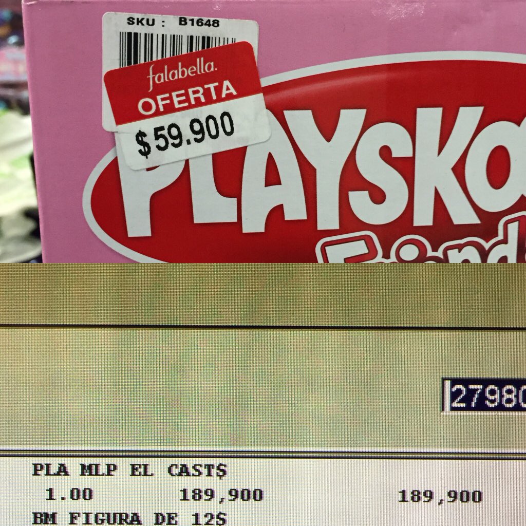ovillar's tweet photo. @darcyquinnr @ErikaFontalvo esta etiqueta decía oferta y a la hora de pagar costaba 3 veces y no sostuvieron oferta https://t.co/71bnxGhl8g