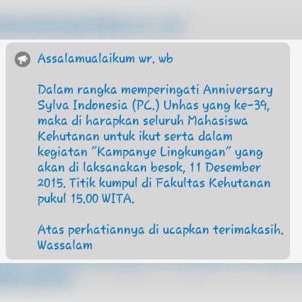 Kehutanan UH 2012 tweet media