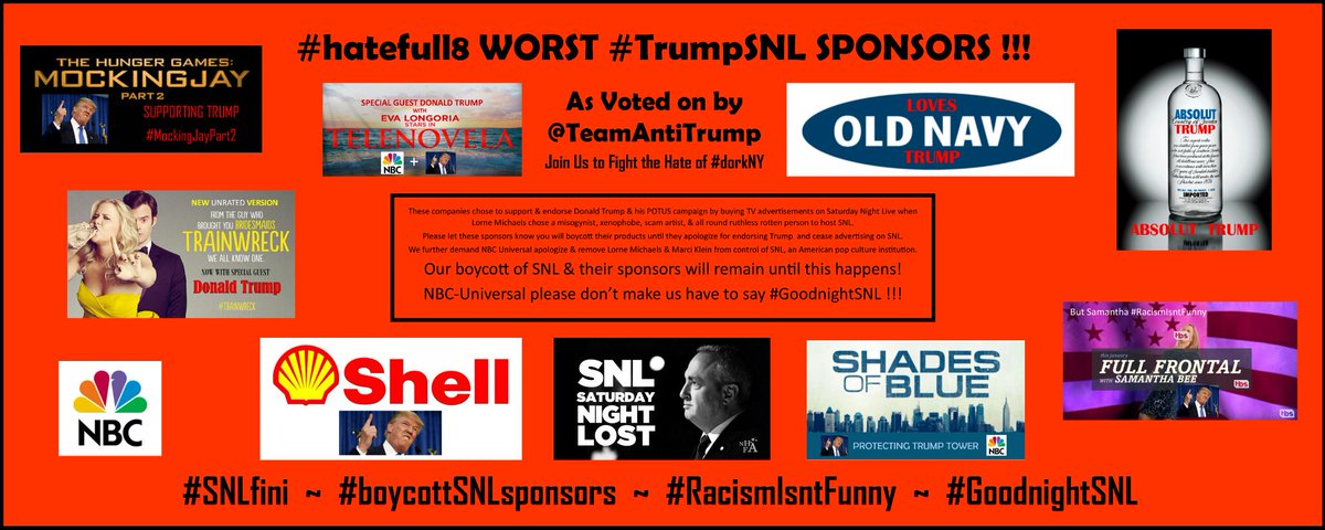 GoodnightSNL's tweet photo. Yes @BuzzFeedAndrew we will NEVER FORGET
It's time to say #GoodnightSNL
&amp; @SNLorneMichaels &amp; #MarciKlein https://t.co/12W3oYc8MK