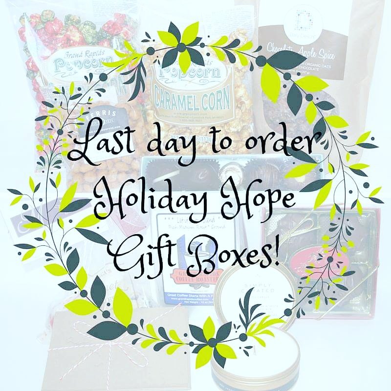 Gift local, donate to a great organization in GR, and support locally owned businesses. Last day to order!