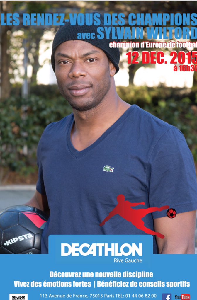 sylwiltord's tweet photo. Retrouvez moi ce samedi au Décathlon Bibliothèque François Mitterand à 16h30 #AFondLaForme @Decathlon https://t.co/RClrYKVg2j