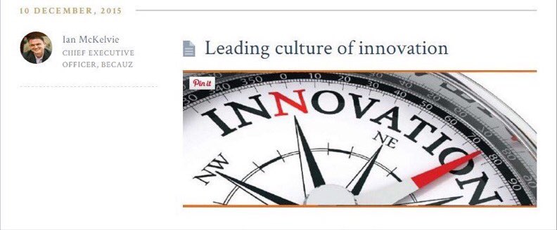 IanMcKelvieCEO's tweet photo. My #BritView_Platform article on Creating Culture of Innovation from  https://t.co/tLuFf4hZMB https://t.co/htnMoi24yP