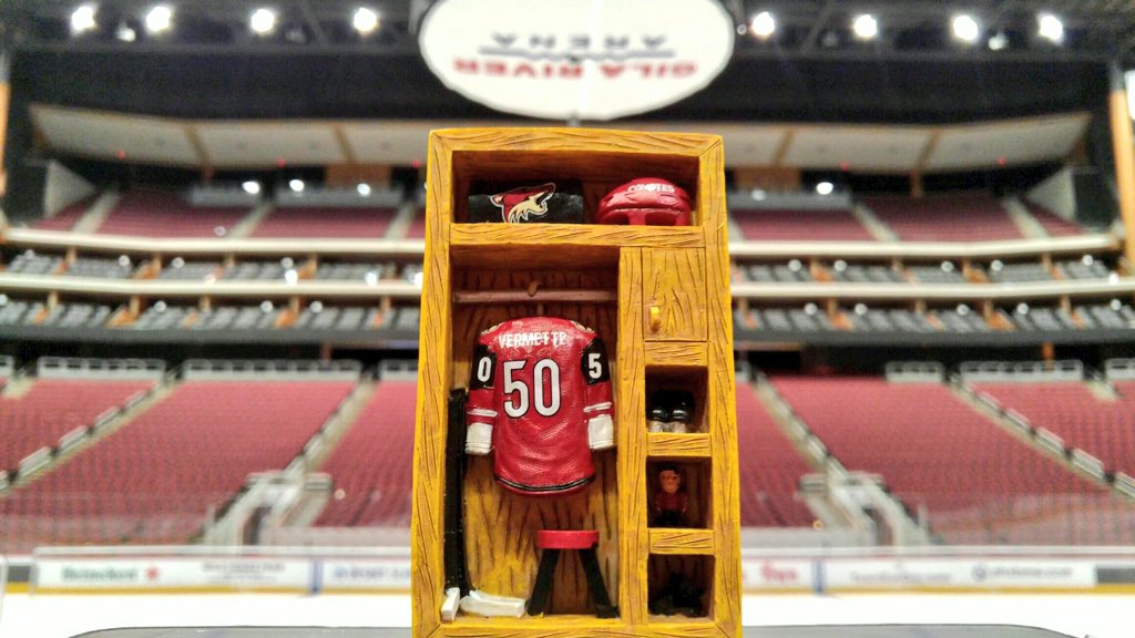 ArizonaCoyotes's tweet photo. Just when you think Vermette's 2015 couldn't get any better.

First 5k fans take home one of these Friday. https://t.co/NyncFlHmpT