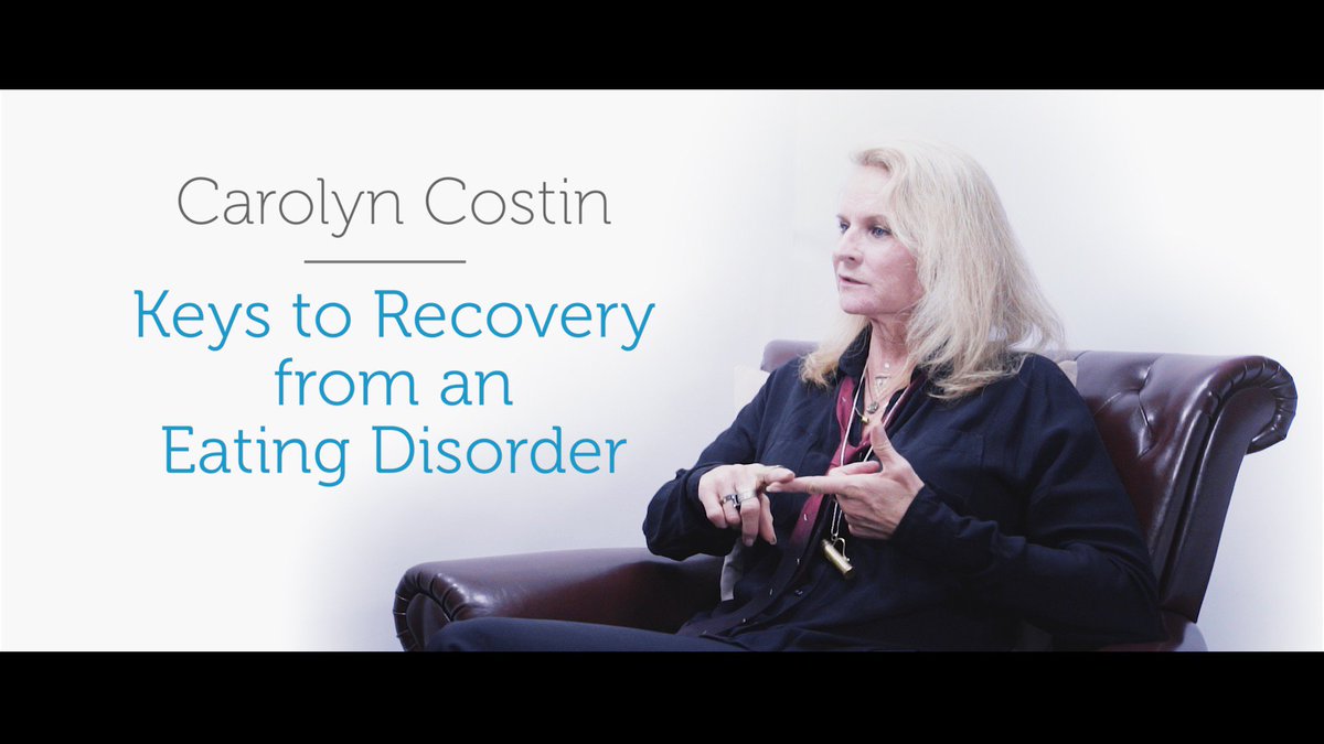 RecoverySpark's tweet photo. New videos of our interview with the amazing and refreshing  @Carolyn_Costin - take a look! https://t.co/nlrcW8eiui https://t.co/19cyormbB6