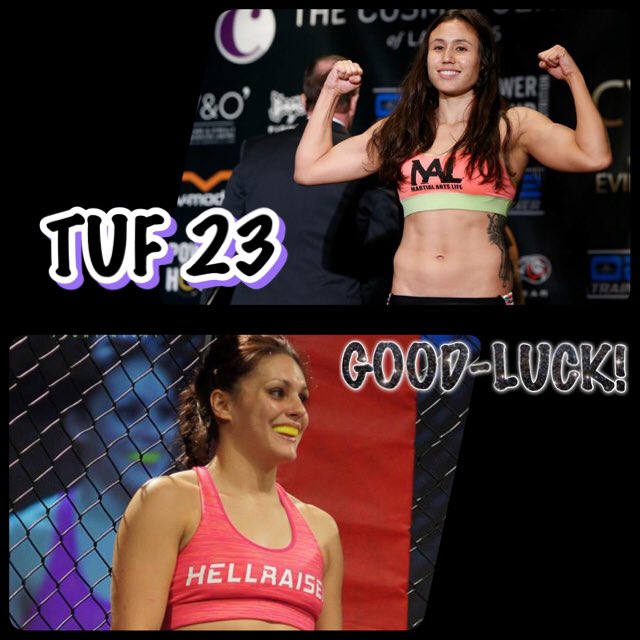 #Good-luck 2 our <a href="/STR8_CHEER/">STR8_CHEER</a> athletes <a href="/hhhellraiser/">Helen Harper</a> &amp; <a href="/LoveBoatJamie/">Jamie Moyle</a> <a href="/UFCReTweet/">UFC</a> #tuf23 try-outs. #ufc #womensmma