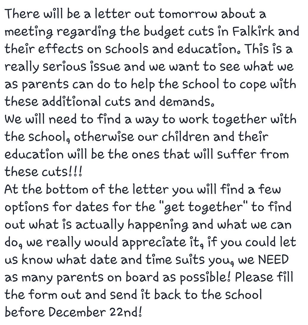 E.C.P Parent Council (@eastercarmuirsp) on Twitter photo 