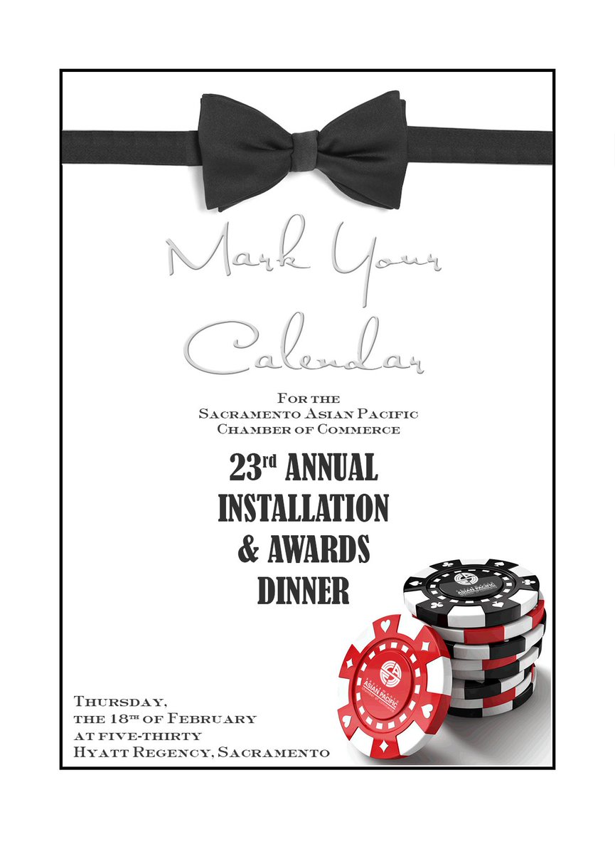 SACCTEAM's tweet photo. Mark your Calendar! Join us for our 23rd Annual Installation & Award Dinner
https://t.co/5JzQKOOuk4 #SACCnetworking https://t.co/DEDv5w5Bw7