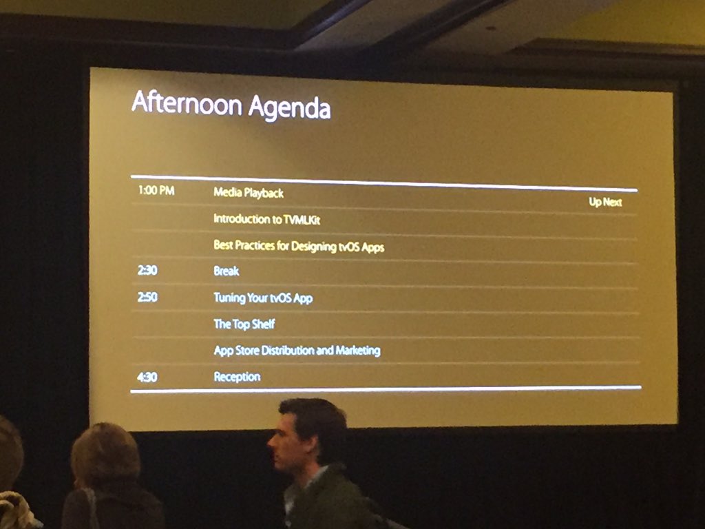 nicktea's tweet image. #appletalks #LA #afternoonschedule