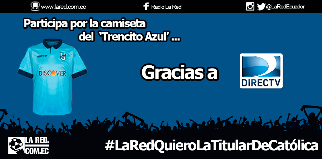 Sigue participando

Participa por la camiseta de <a href="/UCatolicaEc/">U. Católica Ecuador</a>

Con el HT #LaRedQuieroLaTitularDeCatólica