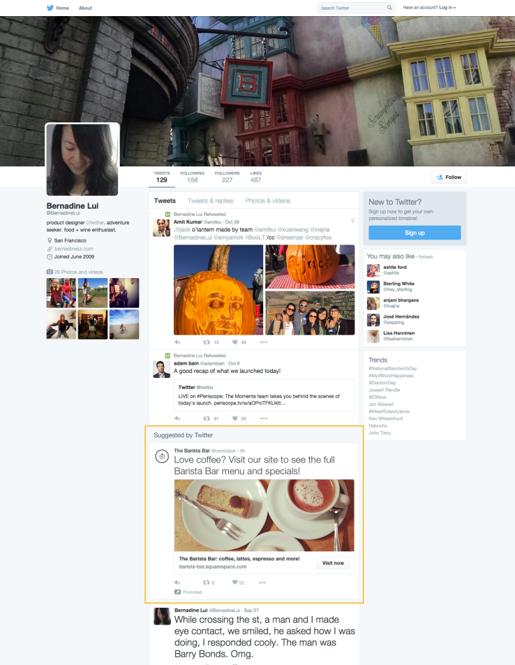 RussSL's tweet image. #Twitter #Widens Its #Advertising #Net, #Tests #Promoted #Tweets With Logged-Out #Users tcrn.ch/1IXhhxY