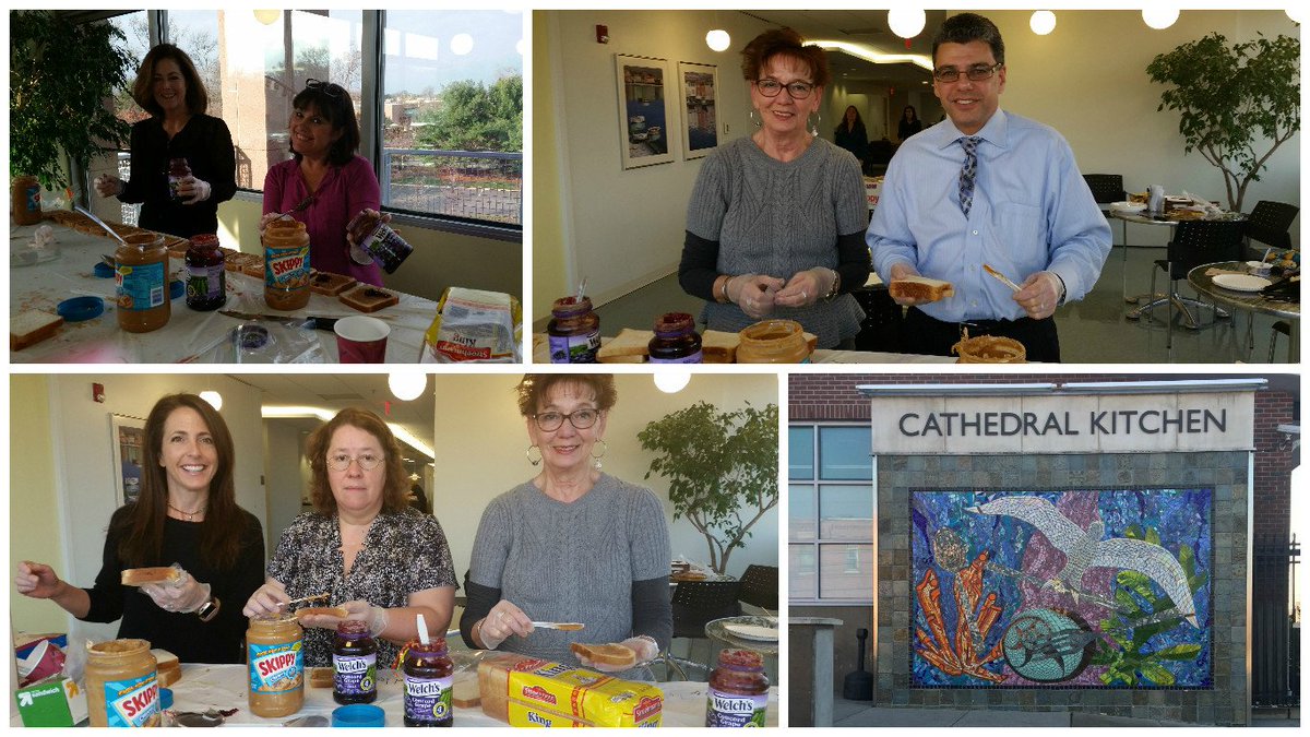 HL Attorneys gave back during the firm's annual PB&amp;J Drive for Cathedral Kitchen