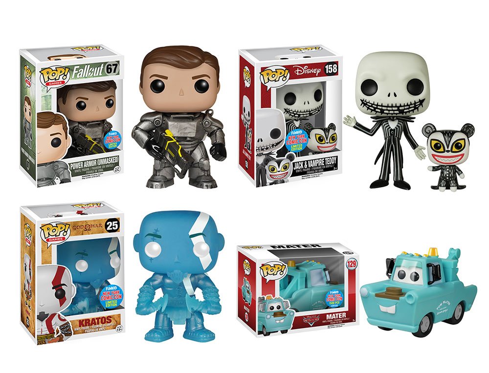 Funko's tweet photo. RT &amp; follow @funko for a chance to win an #NYCC exclusives MEGA prize pack! https://t.co/YUCyjCKZsq