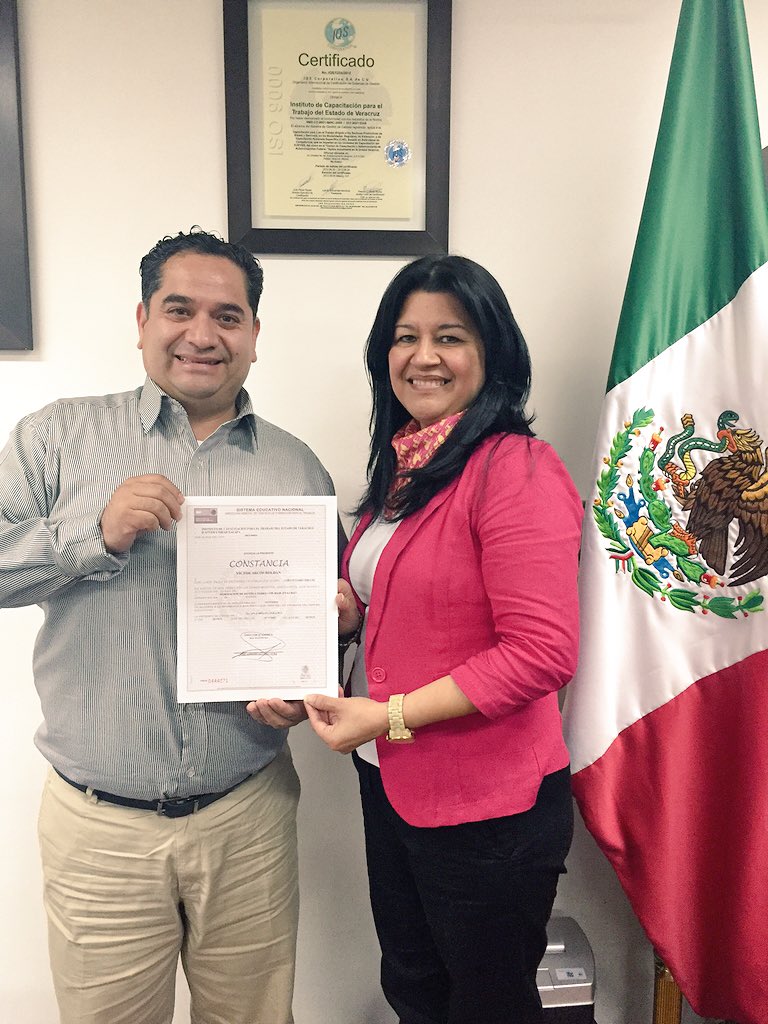 Felicidades <a href="/VictorArcosRol/">vicarol</a> director gral., concluye curso de Impartición de cursos #Conocer #rumboalacertificación