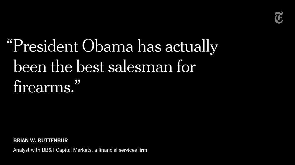nytimes's tweet photo. What drives gun sales? Fear of restrictions. https://t.co/BKEsk6Wr3e https://t.co/9EUsS6IG1L