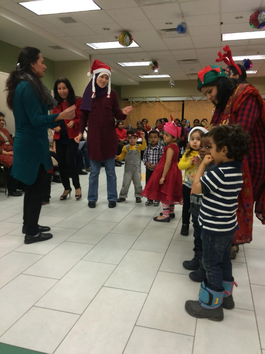 ACSAcommunityen's tweet photo. Live performance of reindeer hokey pokey...I think the adults are having more fun lol https://t.co/IA04ttkop8