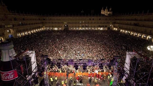 Bienvenidos a Salamanca!! Esta noche la mejor fiesta universitaria del mundo, la nochevieja!! A disfrutar todos.