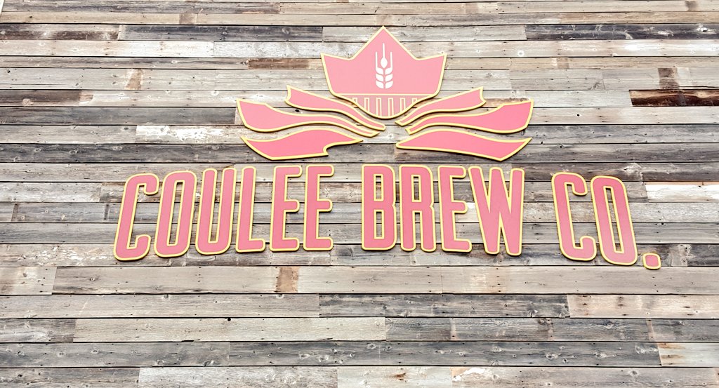 CouleeBrewCo's tweet photo. The exterior is so close to completion. #YQL your brewery is less than a month away. #BeerPlease #BuiltLocally https://t.co/XTCtyBMPC7