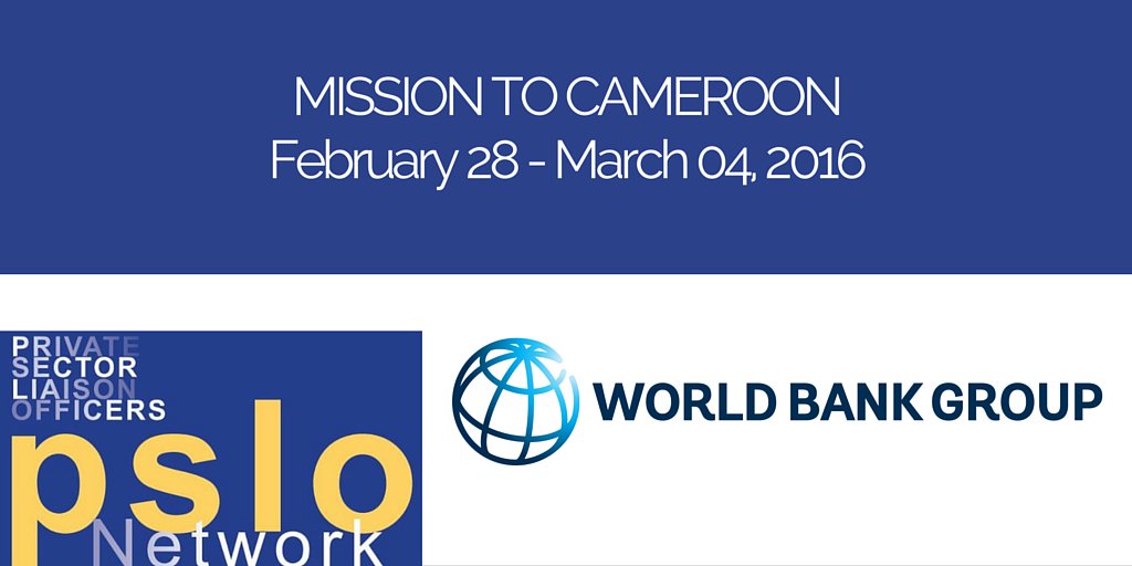PromosItalia's tweet photo. Per le #PMI italiane Missione in #Camerun con @WorldBank #PSLO Network https://t.co/T1LzdjG80V https://t.co/seAnuDQhea