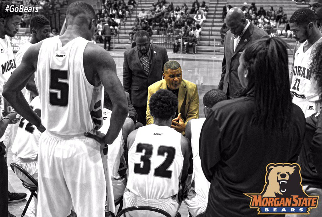 MorganStBears's tweet photo. Listen to MSU🏀 @CoachBoze on 
📻@VinnyandRob1057 today at noon🕛 #MEACMBB #Baltimore https://t.co/h7MAu8vEYY