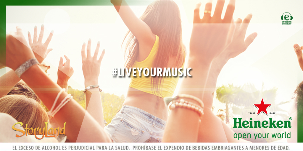 Heineken_col's tweet photo. Sabemos que estas aquí, pero tu mente ya está en @ThisIsStoryland 2016. #LiveYourMusic https://t.co/vM0Zaeropj