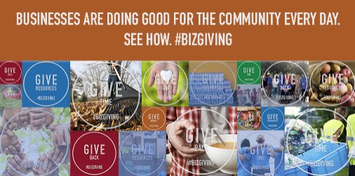 FreeEnterprise's tweet photo. Are you a business that is doing good? Share your #bizgiving story with us https://t.co/1oChvzPtj7 https://t.co/1fQ04OG5rb