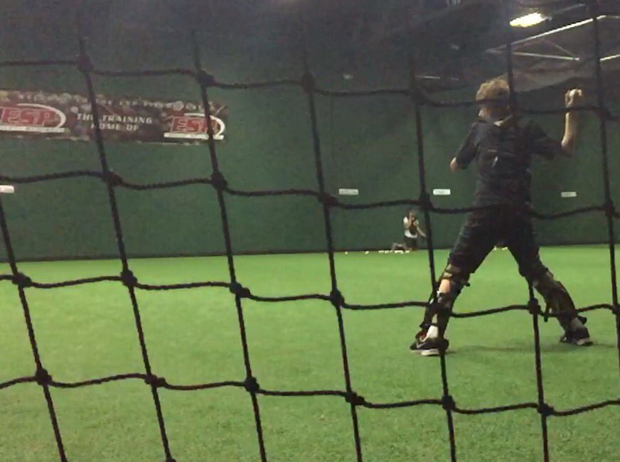 PowerPopOD's tweet photo. Carter Vance working out with Coach Ben. #ESPTrained @TaddGibby24 https://t.co/TZwPiFUts4