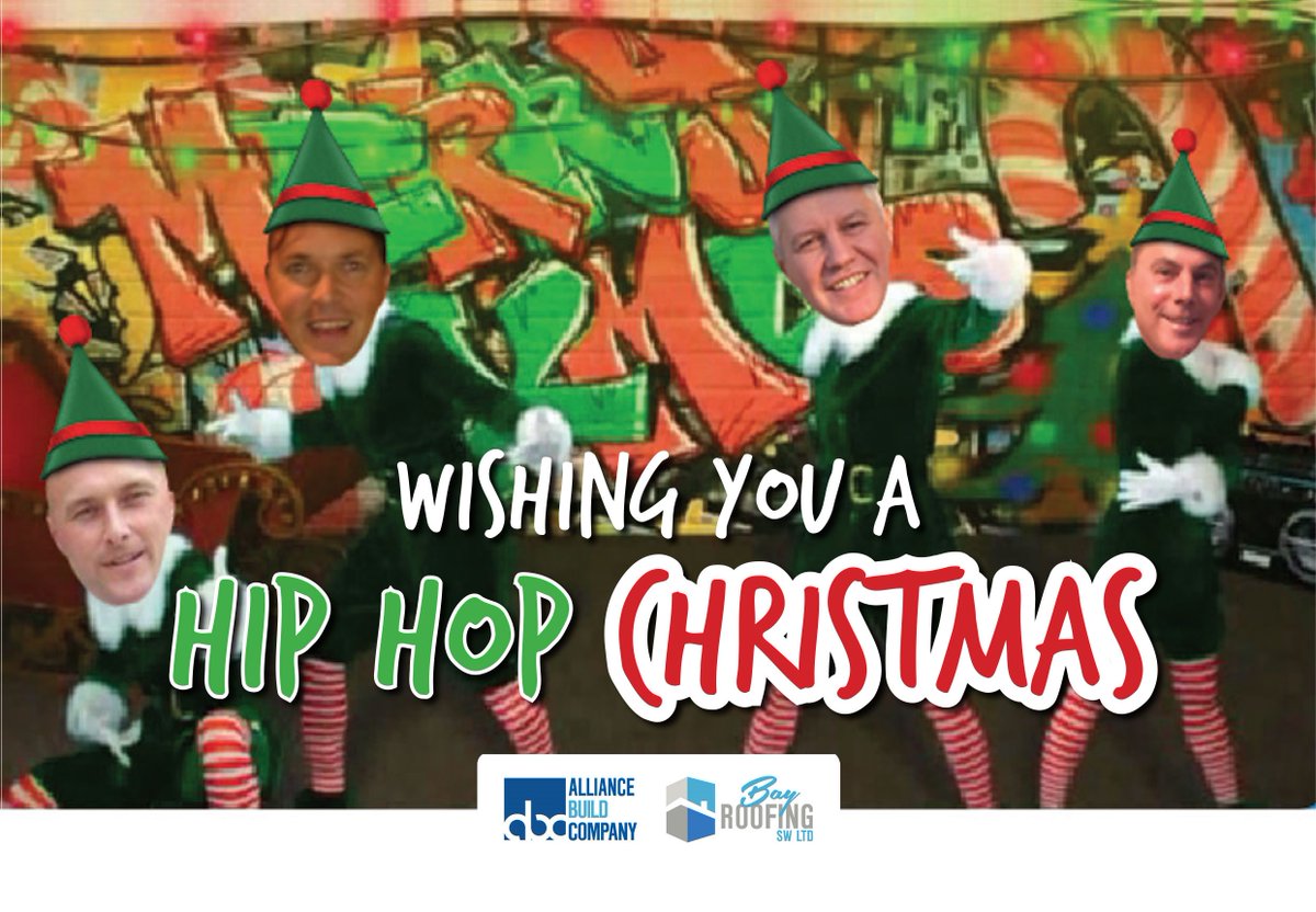 A Merryyy Hip Hop Christmas to all and to all a Merryy Christmas!! From the Alliance Build Company and Bay Roofing!