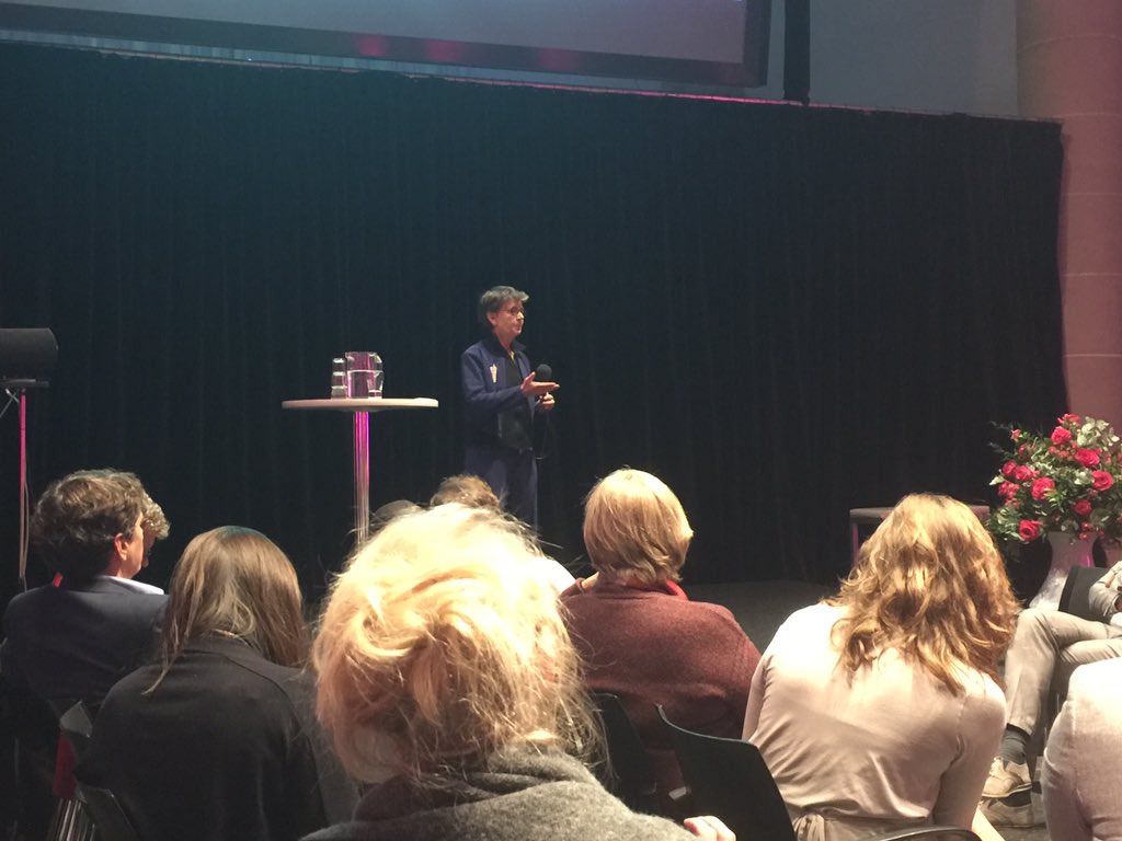 JWB_9's tweet photo. "Innovative funding" Louise Anten of @minbuza on bigger and braver in improving women and girls rights. #girlpower15 https://t.co/7NTcwK3gLa