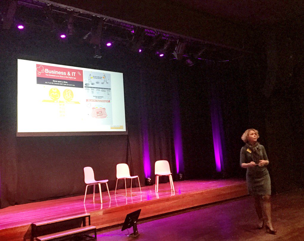 BeCool759's tweet photo. #MITS15 Petra Hendriksen #capgemini over Mr. IT & Mrs. Business. Goed verhaal! https://t.co/3BYSAmcujI