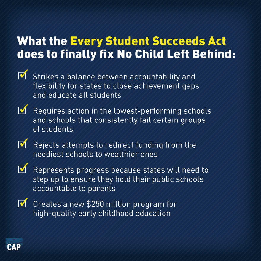 AdamsFlaFan's tweet photo. Congress passed the Every Student Succeeds Act #YearInProgress https://t.co/UGdEYTQtvu