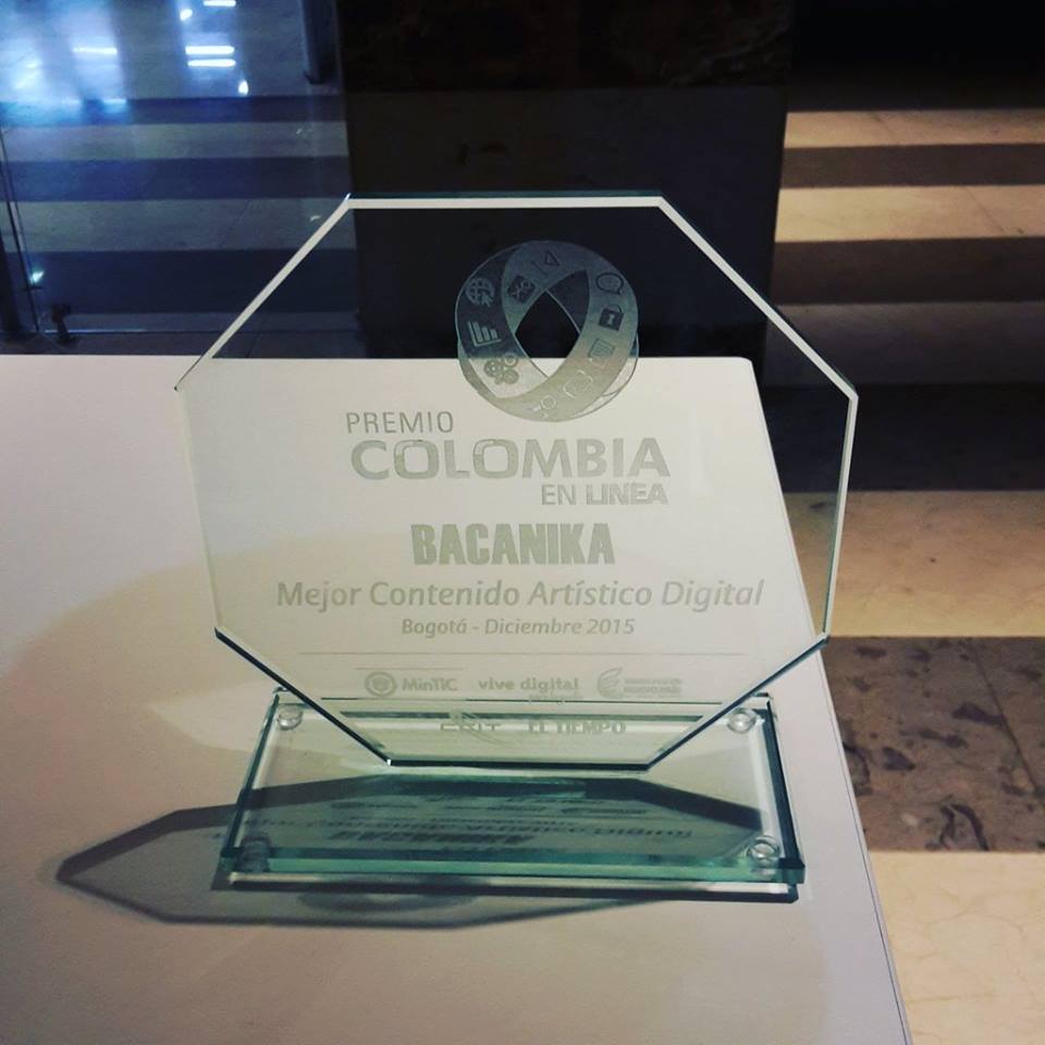 bacanika's tweet photo. Recibimos el @PremioColinea al mejor contenido artístico digital del país. ¡Gracias a todos!
https://t.co/Ie4MOMLUcV https://t.co/5xPDJu4YXu